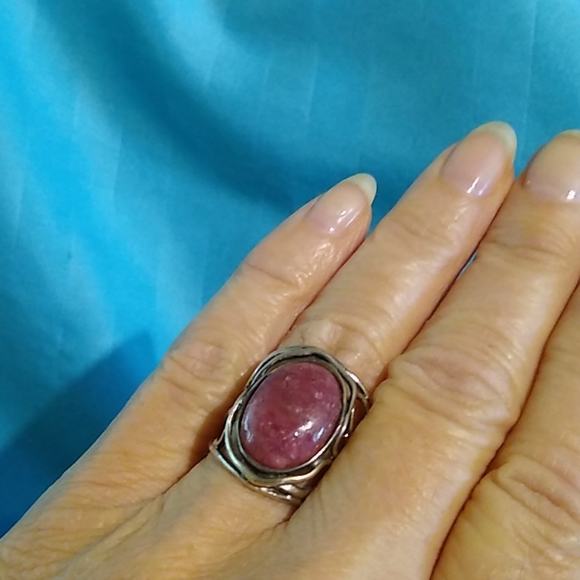 Sterling Silver Carnelian Ring - Picture 4 of 9